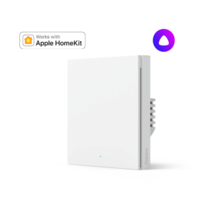 Выключатель одноклавишный без нейтрали | Aqara Smart Wall Switch H1 EU (No Neutral, Single Rocker)